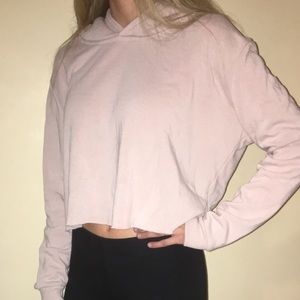 Cropped sweatshirt